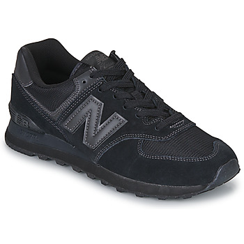Cipők Férfi Rövid szárú edzőcipők New Balance 574 Fekete 