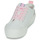 Cipők Női Rövid szárú edzőcipők Pepe jeans ALLEN FLAG COLOR W Fehér / Rózsaszín