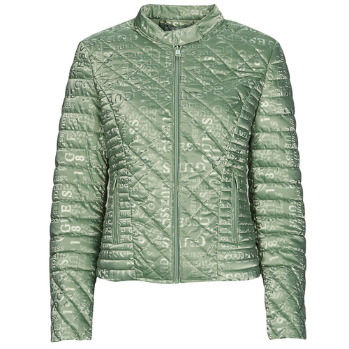 Ruhák Női Steppelt kabátok Guess NEW VONA JACKET Zöld
