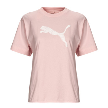Ruhák Női Rövid ujjú pólók Puma HER TEE Rózsaszín