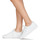 Cipők Női Rövid szárú edzőcipők MICHAEL Michael Kors KEATON LACE UP Fehér