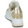 Cipők Női Rövid szárú edzőcipők MICHAEL Michael Kors GEORGIE TRAINER Fehér / Arany