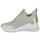 Cipők Női Rövid szárú edzőcipők MICHAEL Michael Kors WILLIS WEDGE TRAINER Fehér / Arany