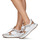Cipők Női Rövid szárú edzőcipők MICHAEL Michael Kors THEO TRAINER Fehér / Teve