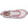 Cipők Női Rövid szárú edzőcipők MICHAEL Michael Kors ALLIE STRIDE TRAINER Fehér / Rózsaszín / Ezüst