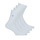 Kiegészítők Női Sport zoknik Tommy Hilfiger SOCK X4 Fehér
