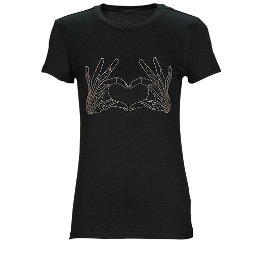 Ruhák Női Rövid ujjú pólók Ikks BW10105 Fekete 