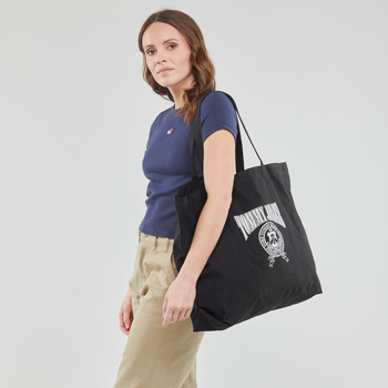 Tommy Jeans TJW CANVAS TOTE Fekete 