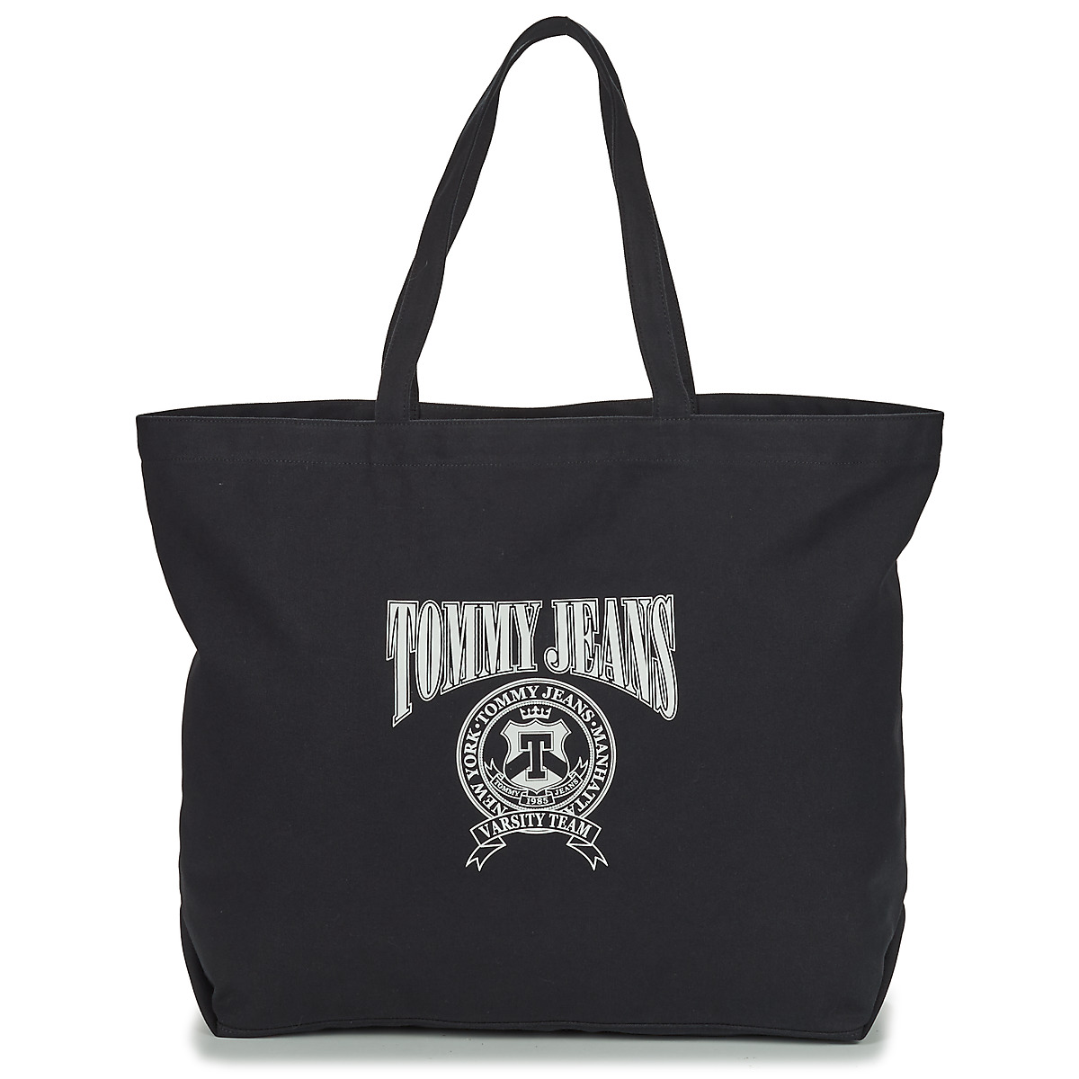 Táskák Női Bevásárló szatyrok / Bevásárló táskák Tommy Jeans TJW CANVAS TOTE Fekete 