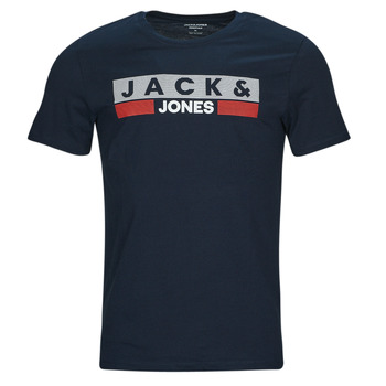 Ruhák Férfi Rövid ujjú pólók Jack & Jones JJECORP LOGO TEE SS O-NECK Tengerész