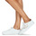 Cipők Női Rövid szárú edzőcipők Tom Tailor POUCE Fehér / Arany