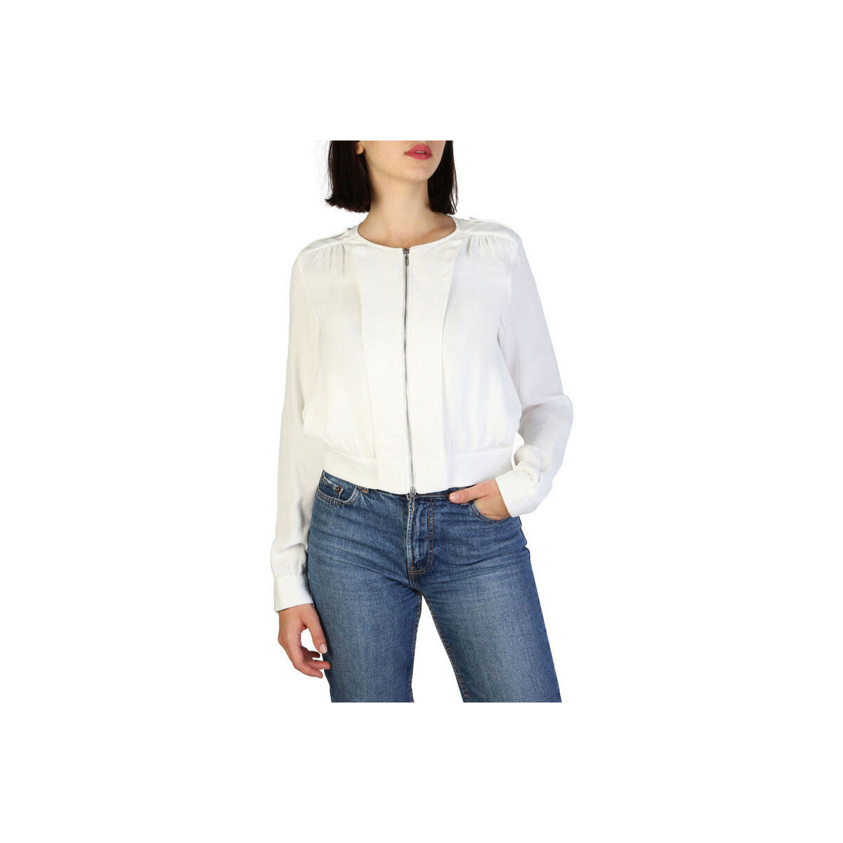 Ruhák Női Kabátok / Blézerek Armani jeans - 3y5b54_5nyfz Fehér