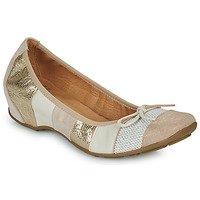 Cipők Női Balerina cipők
 Mam'Zelle FLUTE Arany / Bézs / Fehér