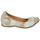 Cipők Női Balerina cipők
 Mam'Zelle FLUTE Arany / Bézs / Fehér