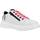 Cipők Lány Rövid szárú edzőcipők Asso AG14081 Fehér