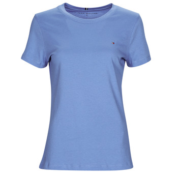 Ruhák Női Rövid ujjú pólók Tommy Hilfiger NEW CREW NECK TEE Kék