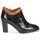 Cipők Női Bokacsizmák Sonia Rykiel 654802 Fekete  / Okker-cserszínű