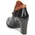 Cipők Női Bokacsizmák Sonia Rykiel 654802 Fekete  / Okker-cserszínű