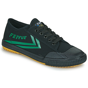Cipők Rövid szárú edzőcipők Feiyue FE LO 1920 CANVAS Fekete  / Zöld