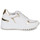 Cipők Női Rövid szárú edzőcipők Marco Tozzi 2-2-23723-20-197 Fehér / Arany