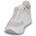 Cipők Női Rövid szárú edzőcipők Geox D BULMYA Fehér / Ezüst