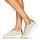 Cipők Női Rövid szárú edzőcipők Geox D AERANTIS Fehér / Teve
