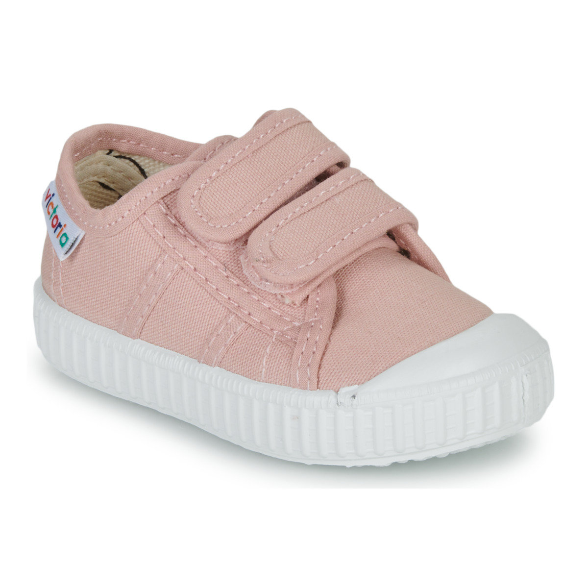 Cipők Lány Rövid szárú edzőcipők Victoria BASKET TIRAS LONA Rózsaszín