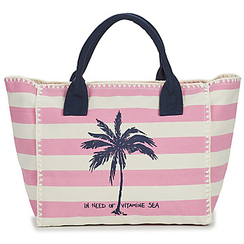 Táskák Női Bevásárló szatyrok / Bevásárló táskák Banana Moon SETA LOHAN Rózsaszín / Fehér