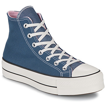 Cipők Női Magas szárú edzőcipők Converse CHUCK TAYLOR ALL STAR LIFT PLATFORM DENIM FASHION HI Kék