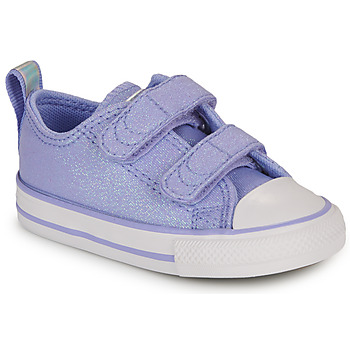 Cipők Lány Rövid szárú edzőcipők Converse INFANT CONVERSE CHUCK TAYLOR ALL STAR 2V EASY-ON FESTIVAL FASHIO Lila
