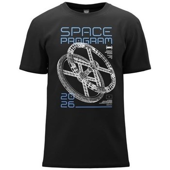 Ruhák Férfi Rövid ujjú pólók Monotox Space Program Fekete 