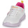 Cipők Lány Rövid szárú edzőcipők Geox J ARIL GIRL D Fehér / Rózsaszín