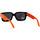 Órák & Ékszerek Napszemüvegek Leziff Occhiali da Sole  Valencia M4554 C04 Nero Arancione Narancssárga