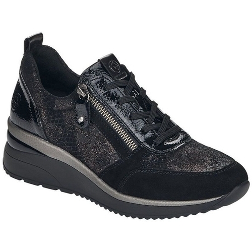Cipők Női Divat edzőcipők Remonte D2401 Fekete 