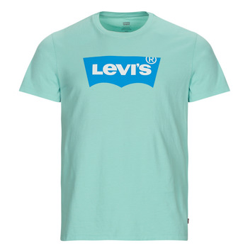 Ruhák Férfi Rövid ujjú pólók Levi's GRAPHIC CREWNECK TEE Kék
