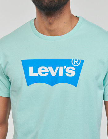 Levi's GRAPHIC CREWNECK TEE Kék
