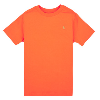 Ruhák Fiú Rövid ujjú pólók Polo Ralph Lauren SS CN-TOPS-T-SHIRT Narancssárga