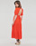 Ruhák Női Hosszú ruhák Desigual VEST_WEND Narancssárga