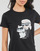 Ruhák Női Rövid ujjú pólók Karl Lagerfeld IKONIK 2.0 T-SHIRT Fekete 