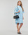 Ruhák Női Rövid ruhák Karl Lagerfeld BRODERIE ANGLAISE SHIRTDRESS Kék / Égkék
