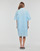 Ruhák Női Rövid ruhák Karl Lagerfeld BRODERIE ANGLAISE SHIRTDRESS Kék / Égkék