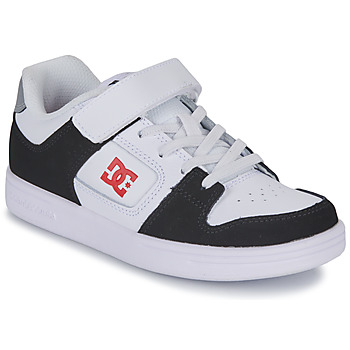Cipők Fiú Rövid szárú edzőcipők DC Shoes MANTECA 4 V Fehér / Fekete 