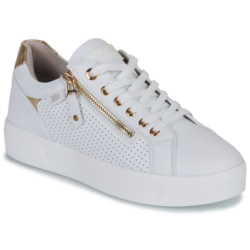 Cipők Női Rövid szárú edzőcipők Xti 44309 Fehér / Arany