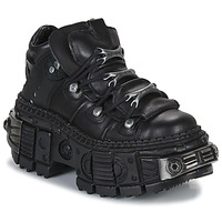 Cipők Oxford cipők New Rock M-WALL106-C8 Fekete 