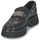 Cipők Női Mokkaszínek Fru.it 8152-999-ANFIBIO-NERO-NIKEL Fekete 