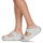 Cipők Női Papucsok Crocs CLASSIC CRUSH GLITTER SANDAL Fehér