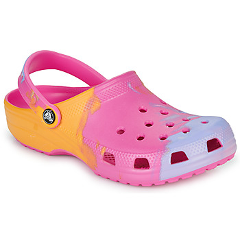 Cipők Női Klumpák Crocs ClassicOmbreClog Rózsaszín / Narancssárga