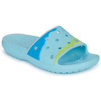 Cipők Női strandpapucsok Crocs ClassicCrocsOmbreSlide Kék / Zöld