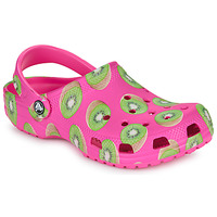 Cipők Női Klumpák Crocs Classic Hyper Real Clog Rózsaszín / Zöld