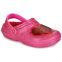 Cipők Női Klumpák Crocs CLASSIC LINED VALENTINES DAY CLOG Rózsaszín / Piros